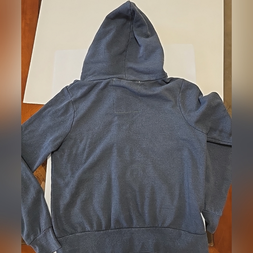 Aviator Nation 5 Stripe Full Zip Hoodie Womens/Unisex Size S See Measurements - Picture 10 of 11